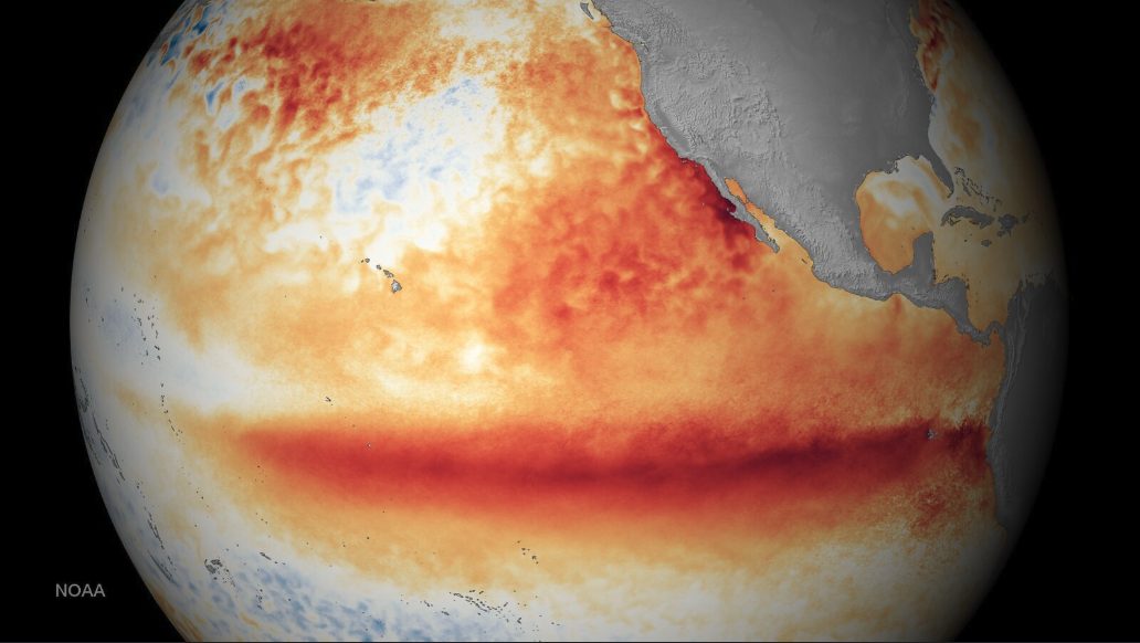 El Niño, November 2015, Courtesy NOAA