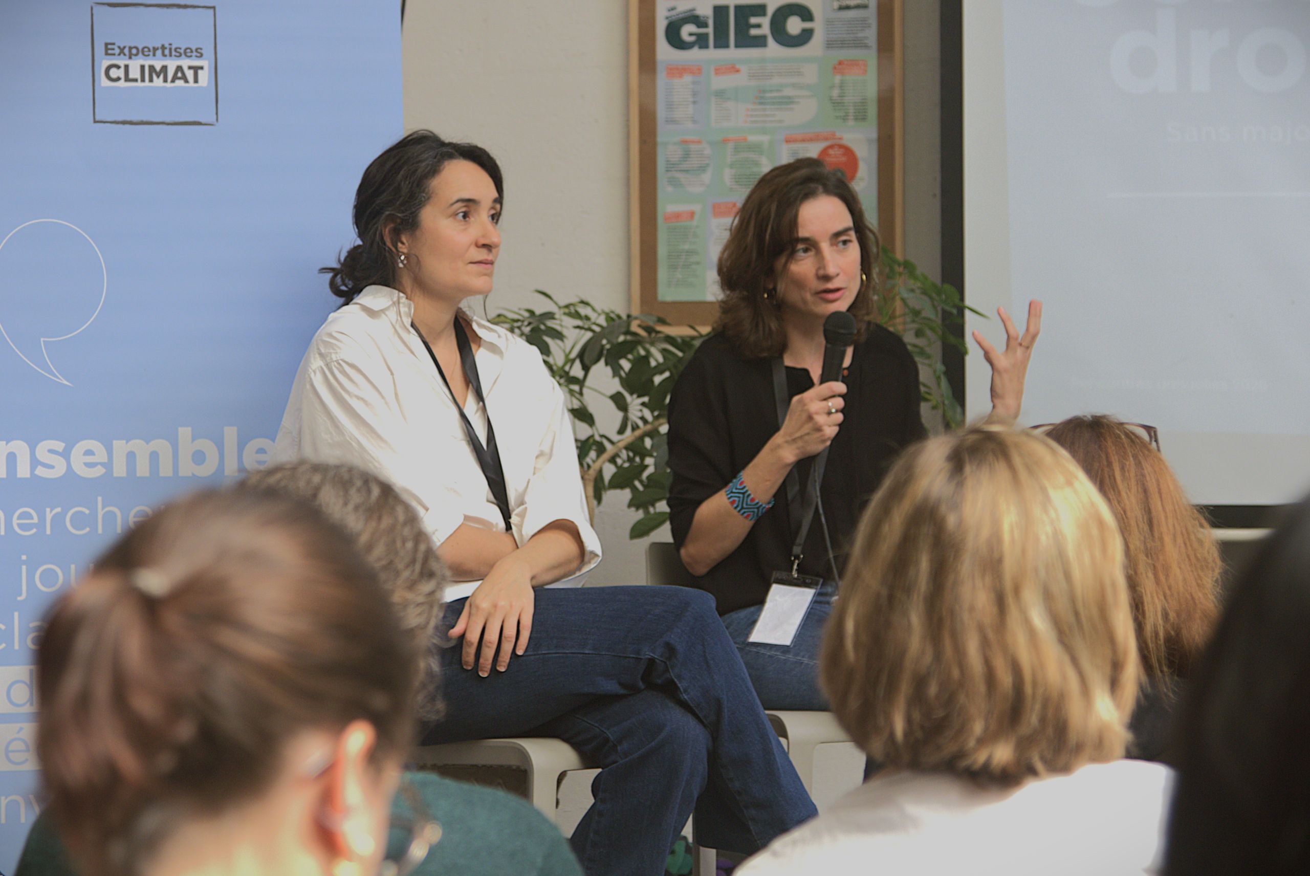 Tamara Ben Ari et Marine Fleury aux Rencontres d'Expertises Climat 2026